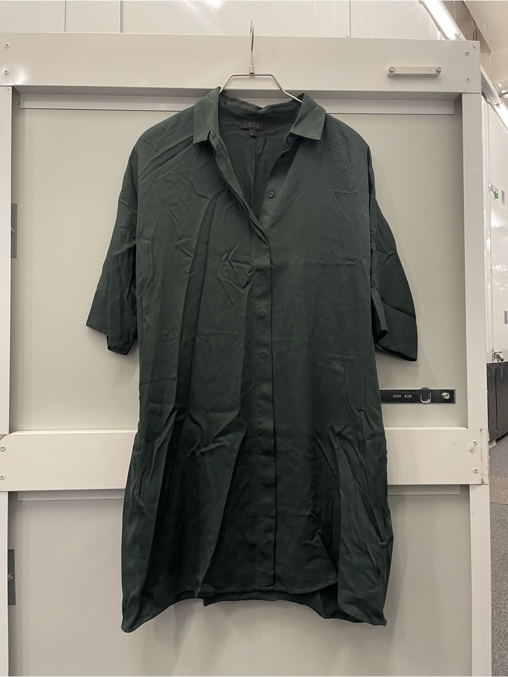 COS Button-Front Shirt Dress